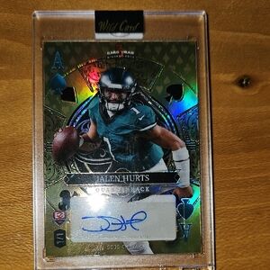 Jalen Hurts Football Trading Card